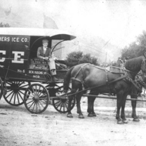 Ice delivery wagon African American 1899 GA photo CHOICES 5x7 or request 8x10 or 